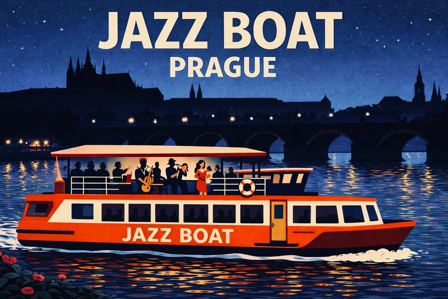 Jazz Boat (Popular Live Jazz Dinner Cruise)