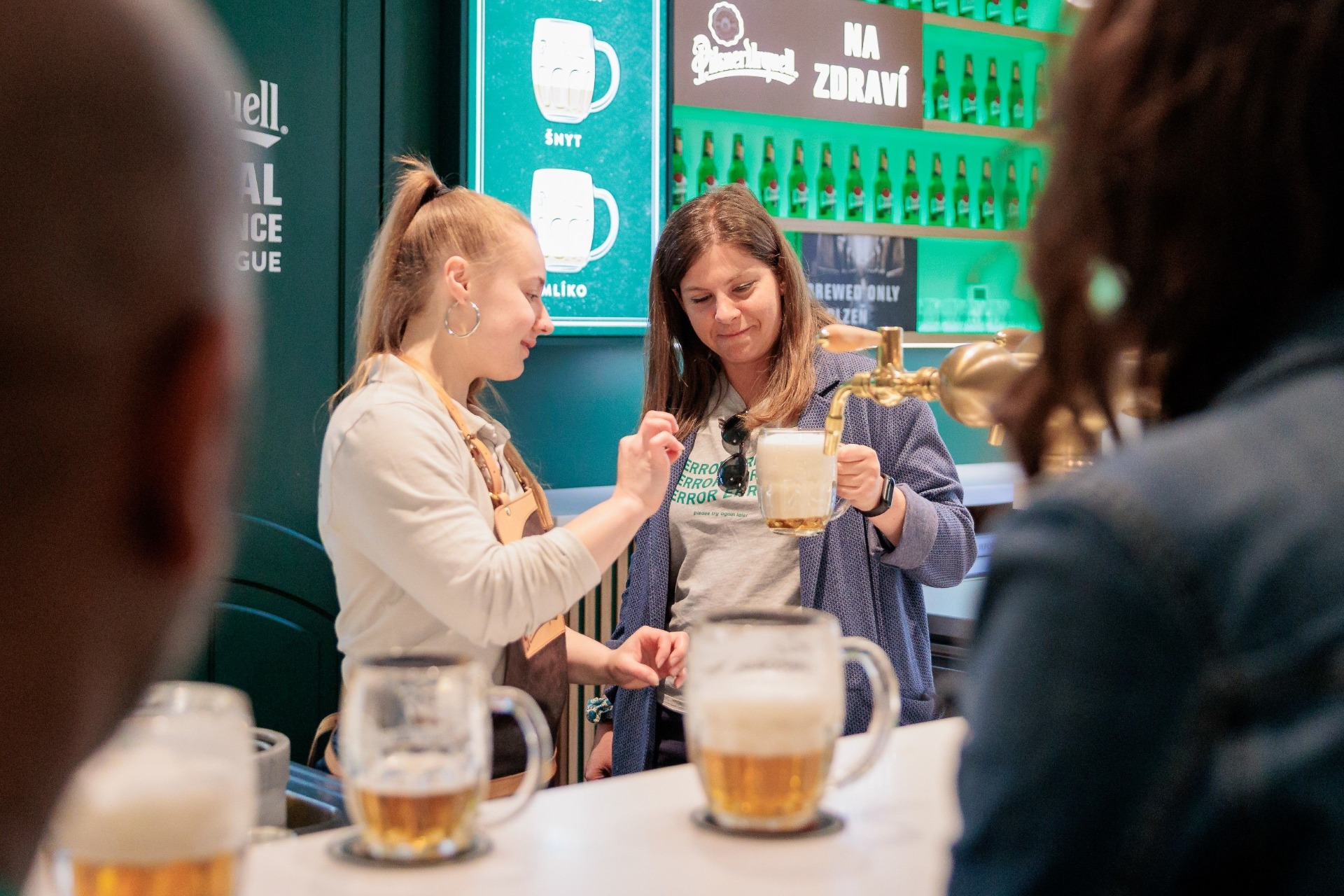 Pilsner Urquell tapster academy Learn to pour a perfect Pilsner